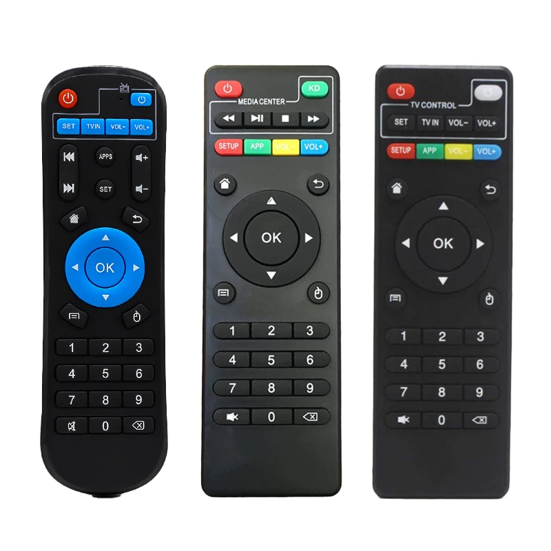 

TV Box Remote Control for H96 X96 Mini MAX/V88/TX6/T95X/Z Plus/TX3 M12 MXQ Universal Android TV BOX Learning Remote Controller