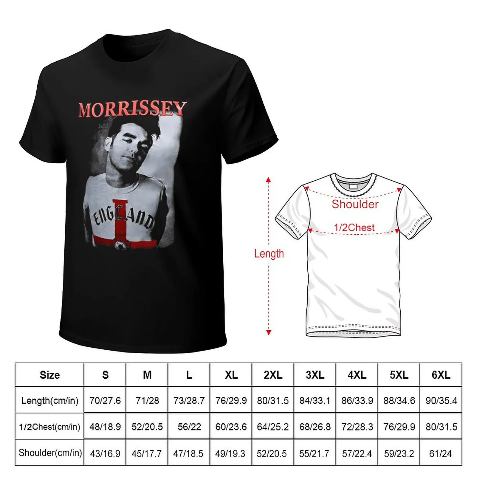 Morrissey T-Shirt Fashion Simple Casual Tee Shirt