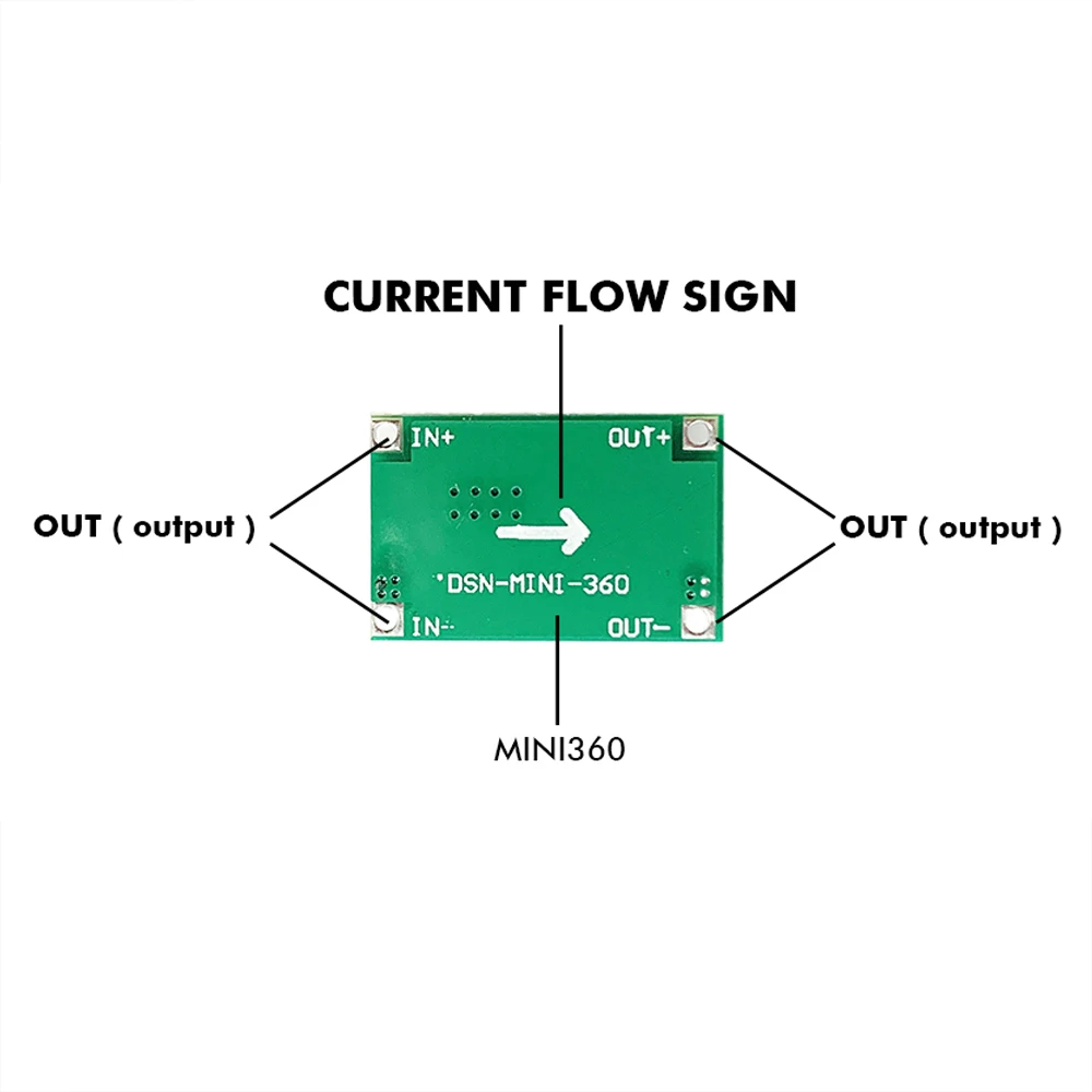 3A تيار مستمر صغير إلى تيار مستمر تنحى محول وحدة امدادات الطاقة الجهد المنظم للمركبات مراقبة كاميرا امدادات الطاقة لتقوم بها بنفسك 340KHz