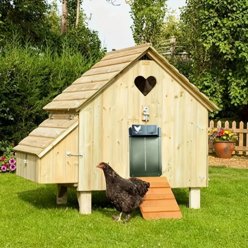 التلقائي حظيرة الدجاج فتحت الباب بطارية تعمل بالطاقة ضوء تحسس التحكم مقاوم للماء الحيوانات الأليفة رفرف الملحقات ترقية ABS بوابة المنزل