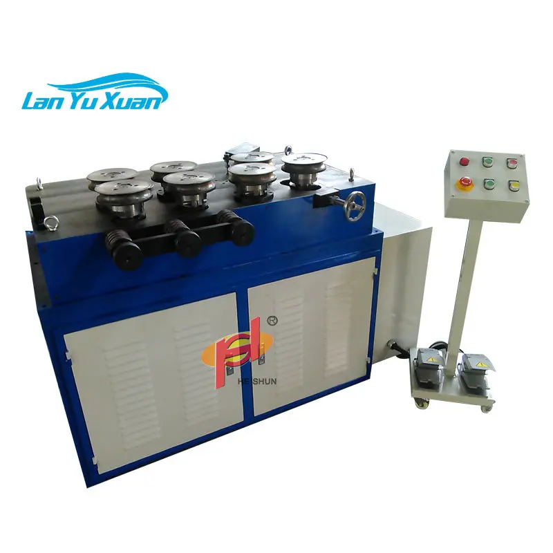 High Precision Hydraulic 9 Rollers Stainless Steel Pipe Bending Machine For Greenhouse Tube