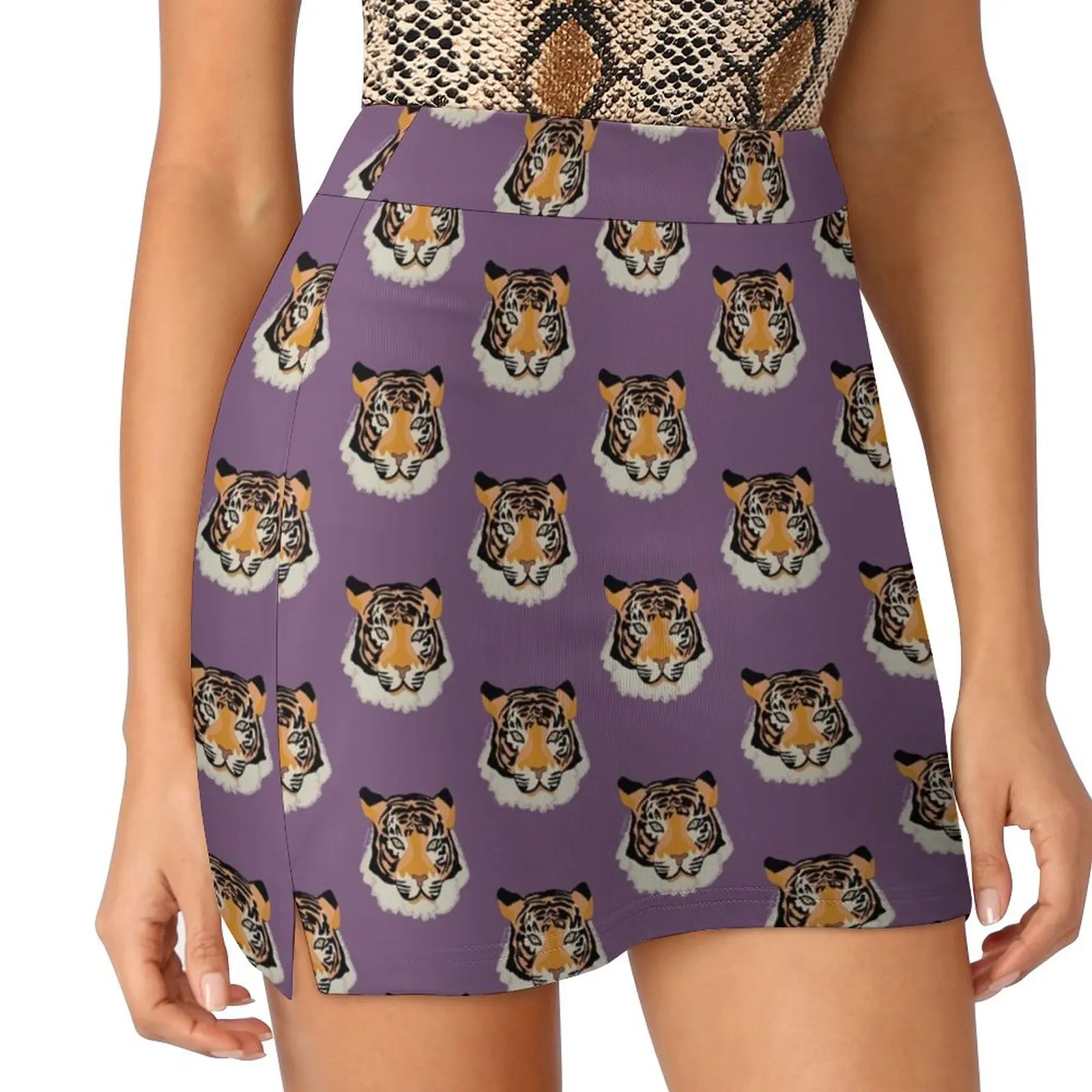 

Tiger Mini Skirt skirt skirt luxury clothes women novelty in clothes