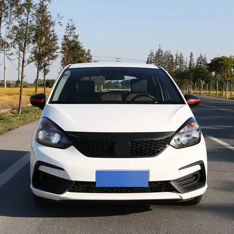 Carbon Fiber For Honda FIT 2021 1 Pair Rearview Mirror Cover Side Wing Rear View Mirror Case Covers With Red Edges