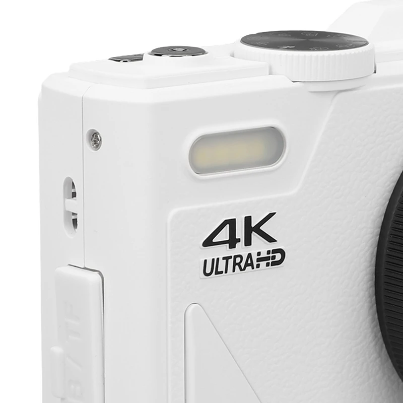 FULL-Retro Digital กล้อง 64MP Stabilization วิดีโอฟังก์ชั่นหยุดชั่วคราว 3 นิ้วหน้าจอ IPS กล้องดิจิตอลสําหรับ Vlogging