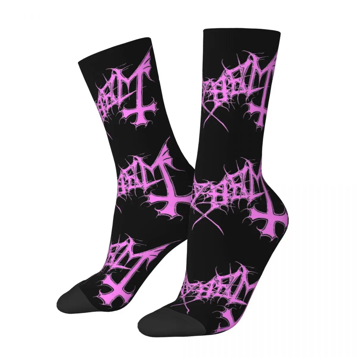 Happy Funny Male Men Socks Casual Mayhem Band Logo Sock Polyester Sport Women Socks Spring Summer Autumn Winter