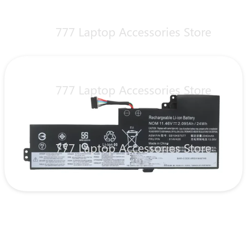 01AV421 01AV489 SB10K97578 Laptop Internal Battery for Lenovo ThinkPad A475 A485 T470 T480 TP25 Series Notebook 01AV419 01AV420