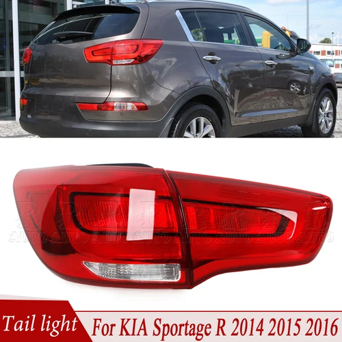 Luces traseras para coche, lámpara de freno, luz de señal de giro, lámpara antiniebla, conjunto de lámpara trasera para KIA Sportage R 2014 2015 2016