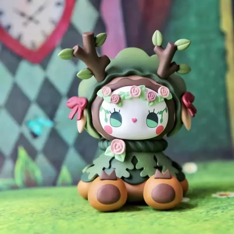 حقيقي إيما سيكريت فورست بليزارد ماونتن فيلا سلسلة صندوق أعمى لعبة عصرية الشكل دمية هدية الديكور