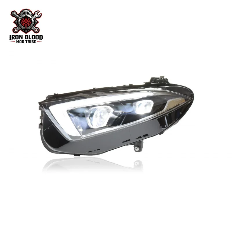 

Suitable for 2018-2023 Mercedes-Benz CLS Headlight Assembly Low to High Upgrade LED Lens Daytime Running Light Turn Signal Light