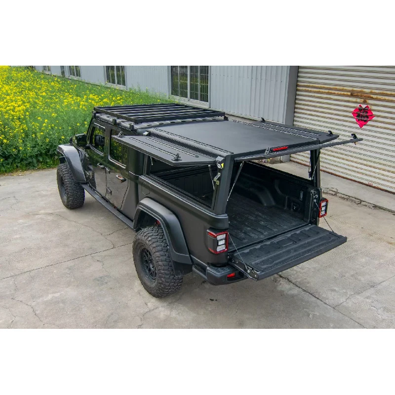 

Aluminum Hardtop Camper Truck Bed Cover Canopy for Hilux / Tacoma / Ram / Amarok / Tundra / F150
