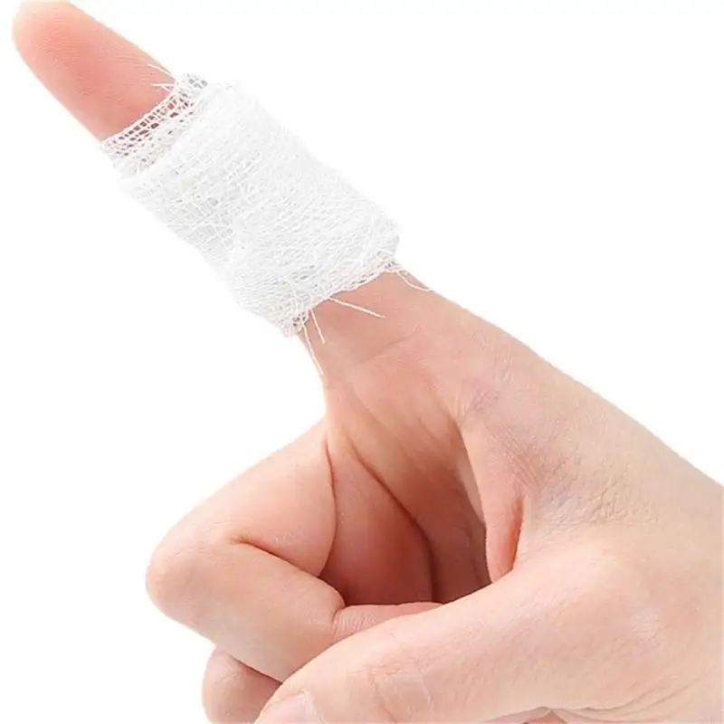 20 Pack Disposable Degreased Gauze Elastic Bandages for Superior Absorbency and Gentle Skin Care After Physical Activity 24BD