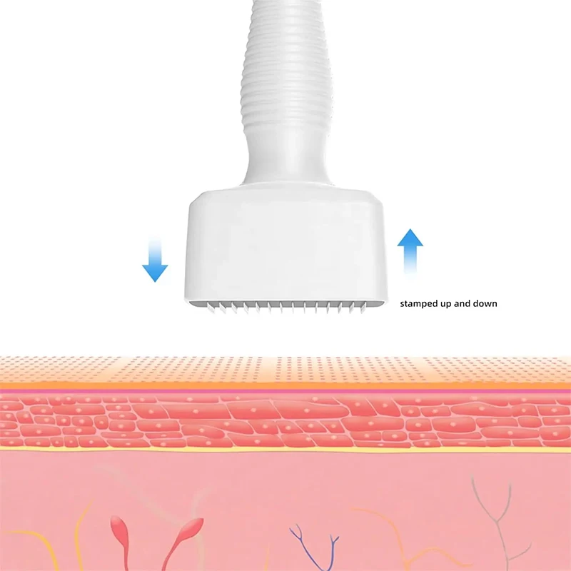 جديد 140A قابل للتعديل إبرة مجهرية ديرما ختم 140 دبابيس إبر ديرما ختم العناية بالبشرة الاستخدام المنزلي للوجه الجمال العناية الشخصية #4