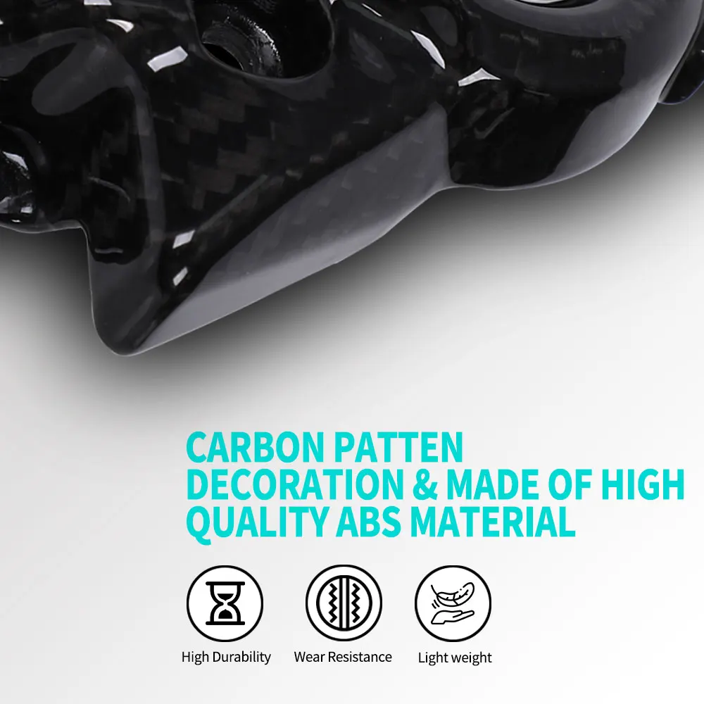 Funparts Carbon Fiber Motorcycle Central Control Decorative Cover Guard For Surron Sur-Ron Sur Ron Lightbee Light Bee X S L1E