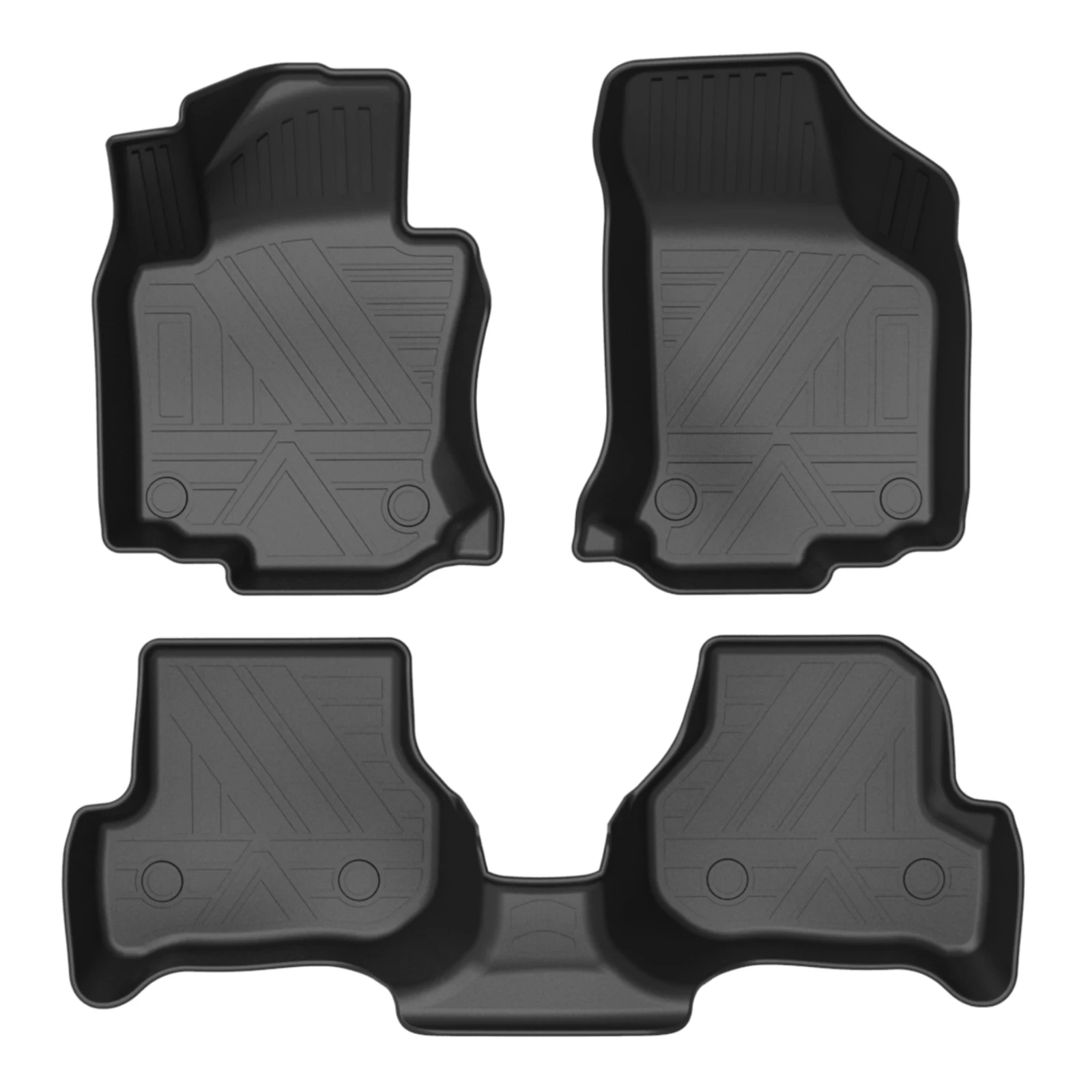 

Rubber Car Floor Mats For Volkswagen GOLF 2009-2013 3D carpet TPE Waterproof Carpet Antislip Car Mat