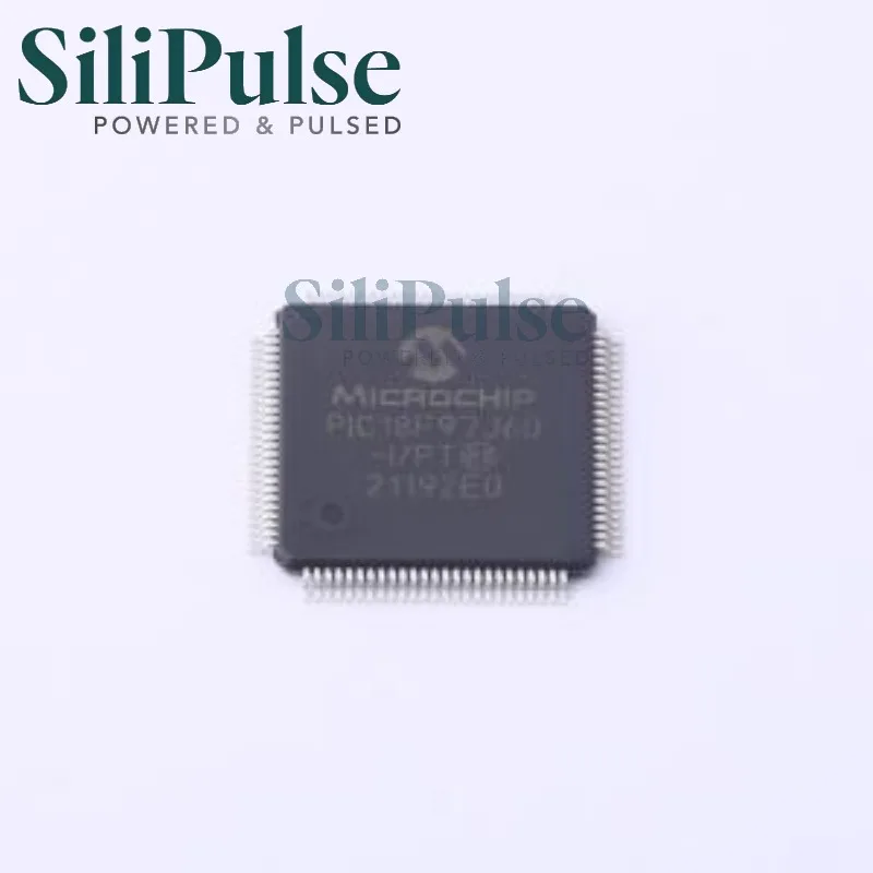 (1/5pcs) PIC18F97J60-I/PT TQFP-100(12x12) 100% Original In Stock (MCU/MPU/SOC) 2V~3.6V 70 PIC 128KB