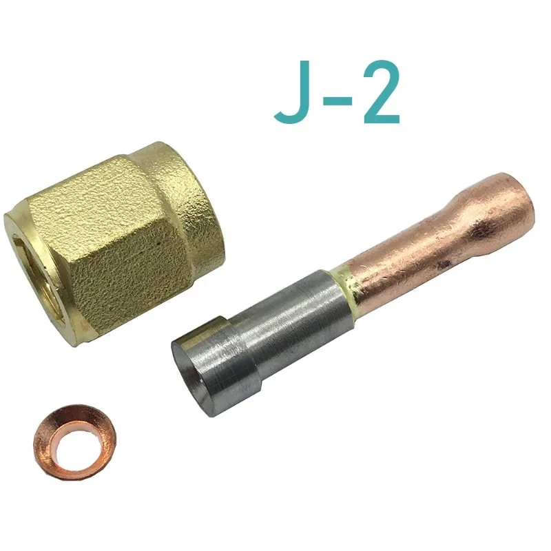 The refrigerant pipeline cold connection component has excellent sealing performance and can easily change diameter