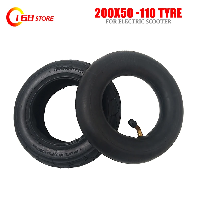 200x50-110 Electric Scooter 8-inch Small Tire, Suitable for Inner Tube Outer  of  Bicycle