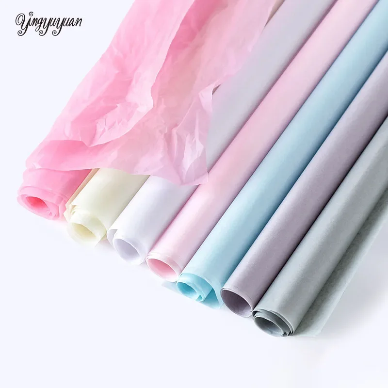 

20pcs/Bag 50*70cm High-quality Tissue Paper Flower Clothing Shirt Shoes Gift Packaging Craft Paper Roll Wine Wrapping Papers