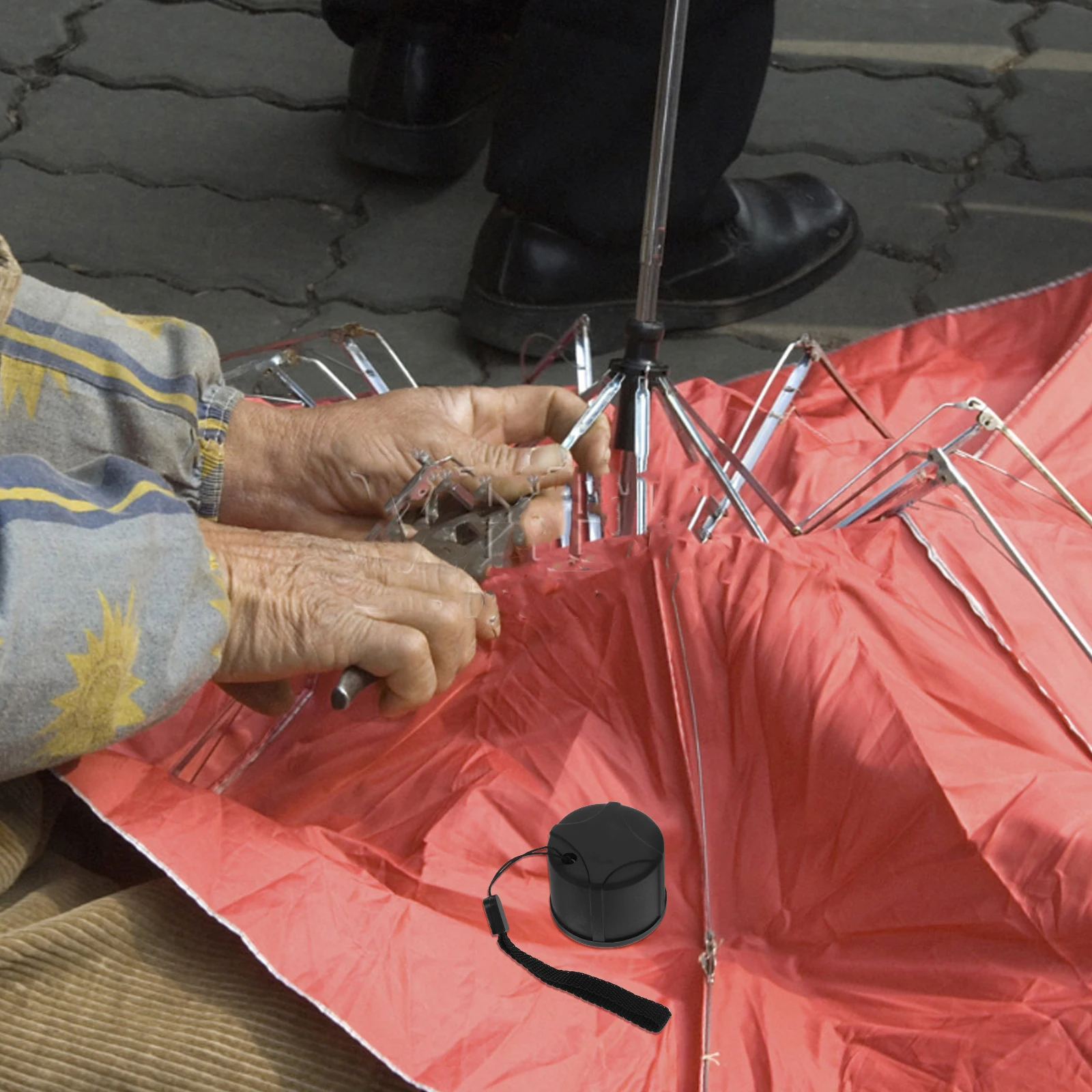 

Plastic Umbrella Handle Replacement Sturdy Grip Antislip Design Fine Craftsmanship Daily Use Uv Umbrella Handle Grip