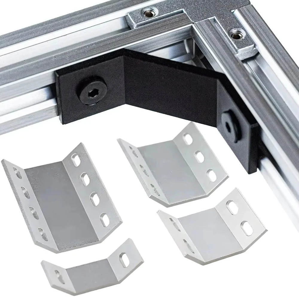 10 قطعة Openbuilds وحدات داخل خارج قوس الزاوية ل V-فتحة T-فتحة الألومنيوم الملامح 20 مللي متر 40 مللي متر 60 مللي متر 80 مللي متر حماية الزاوية