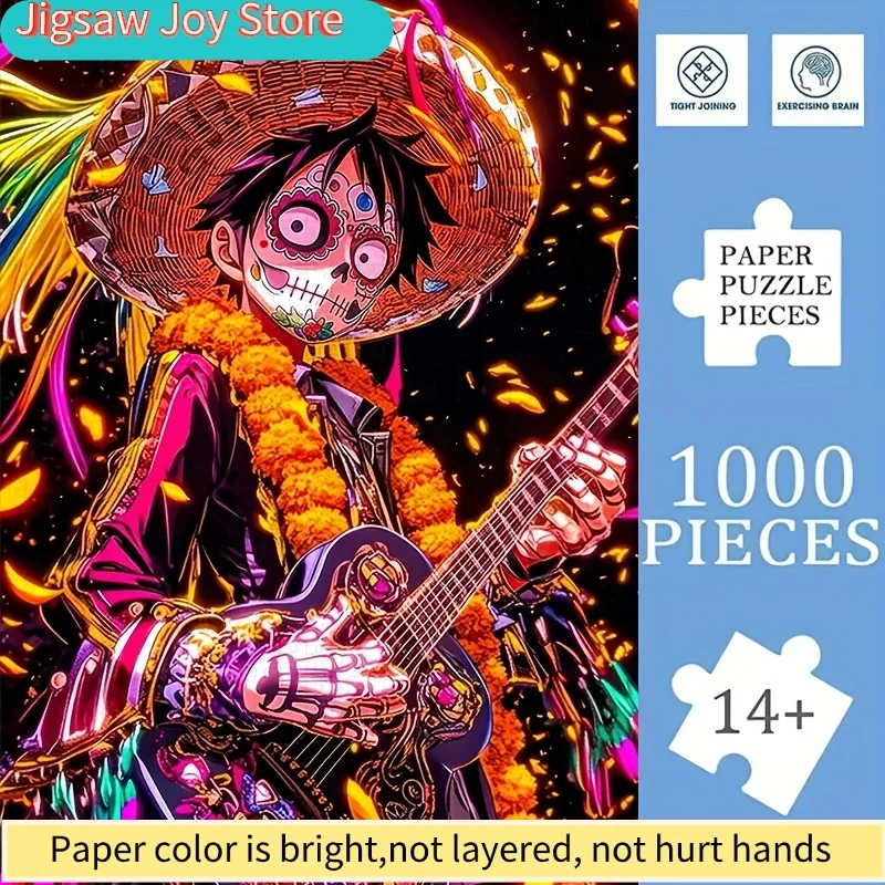 

Набор пазлов с аниме-тематикой, для взрослых, из картона, для домашнего досуга.