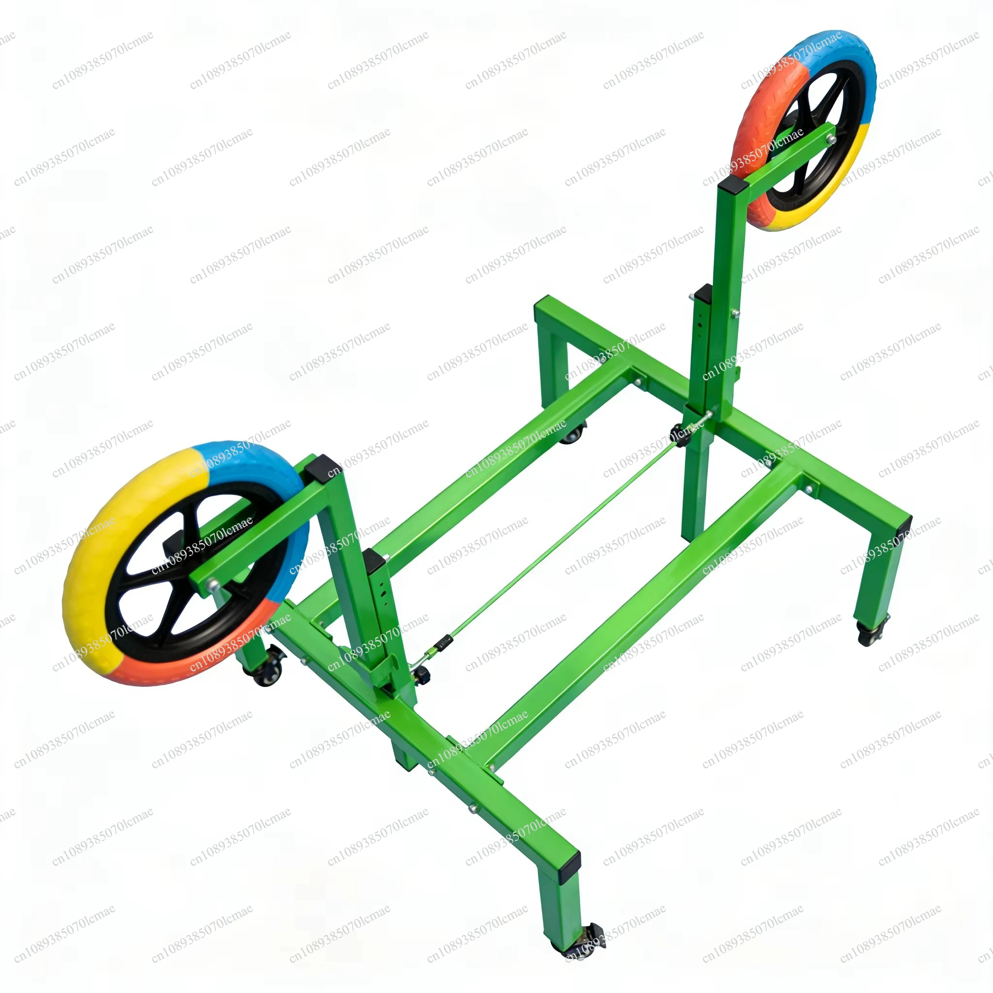 2026 hot New Design Practice Tennis Ball Machine Portable Tennis Wheel Trainer for Flexible and User Friendly Home Tennis Practi