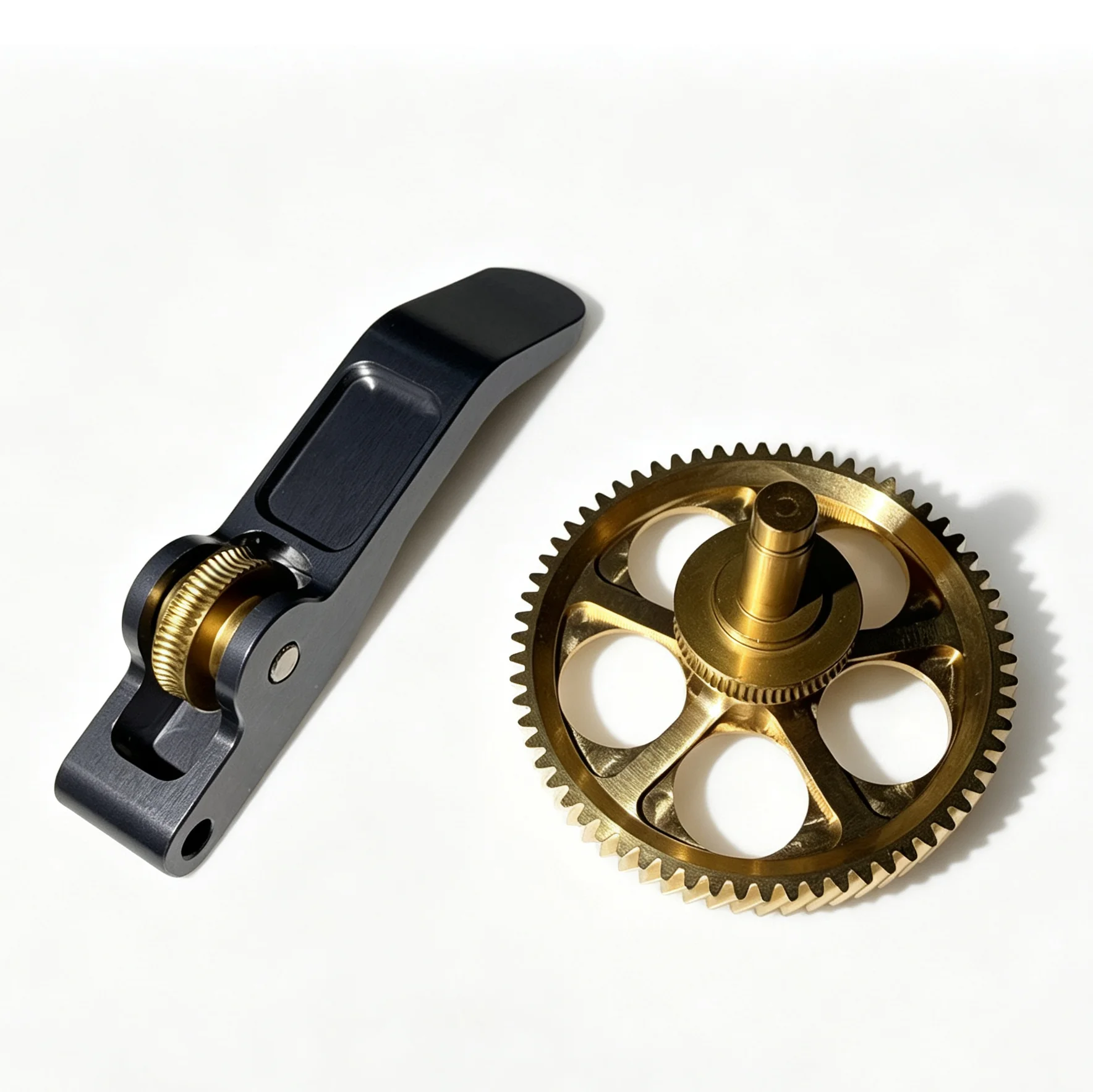 

Upgrade Full Metal Extruder Gear For Bambu Lab A1 A1 Mini RNC Nano-Coated Hardened Steel Helical Gear Wear Resistant.