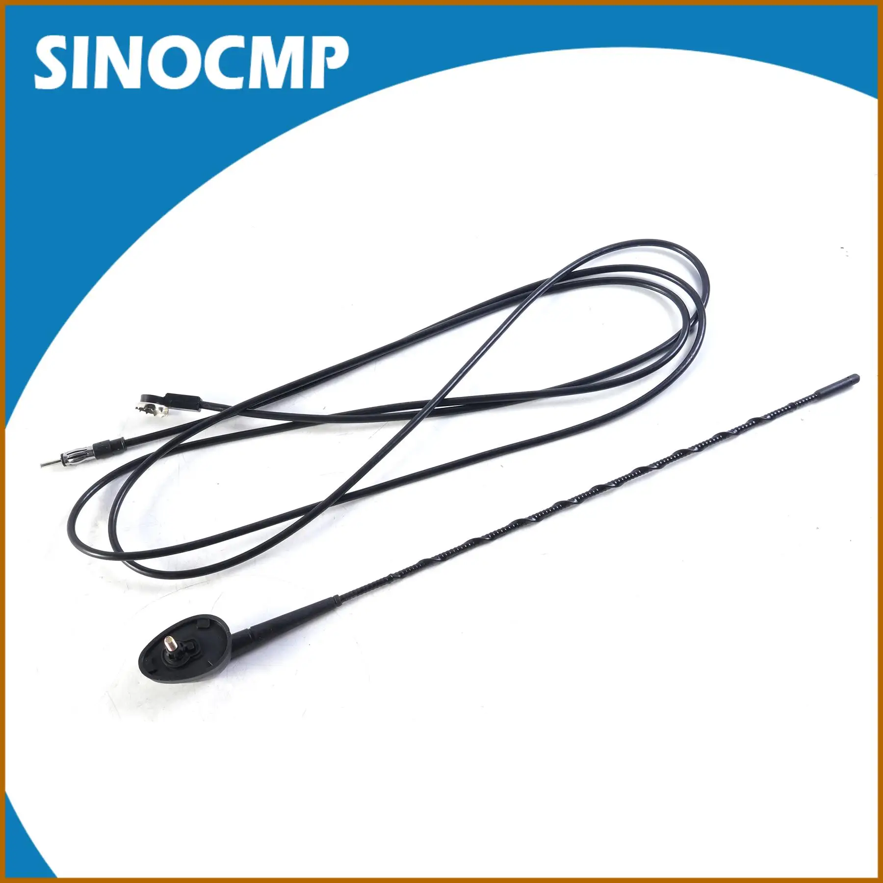 

1pc Car Front Aerial Base Roof Antenna & Adapter Replacement For PUNTO MAREA ULYSSE MULTIPLA DUCATO Auto Body Accessories