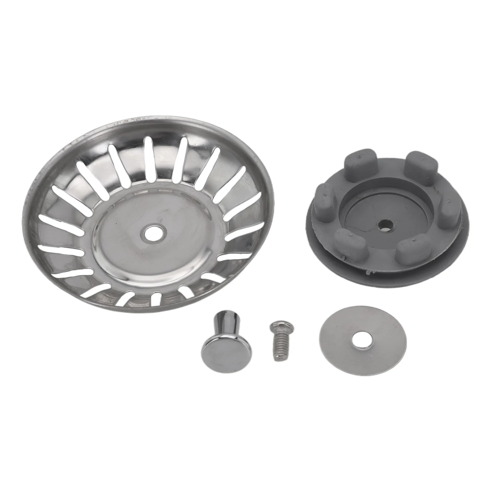 Anti Constipation Kitchen Sink Strainer Drain Easy To Clean Block Food Seamless Flow Blockages Smooth Water Flow