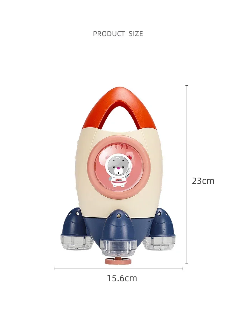 子供のためのバズーカ回転ウォータージェット水泳おもちゃ、入浴と遊び、ベビーバスルームギフト、子供