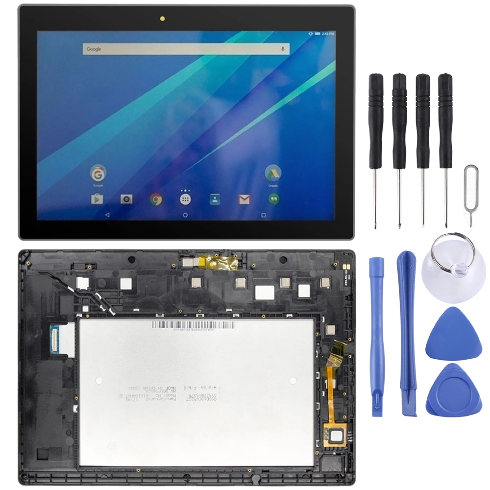 

OEM LCD Screen for Lenovo Tab 3 10 Plus ZA0Y ZA0X TB3-X70L TB3-X70F TB3-X70N TB3-X70 Digitizer Full Assembly With Frame