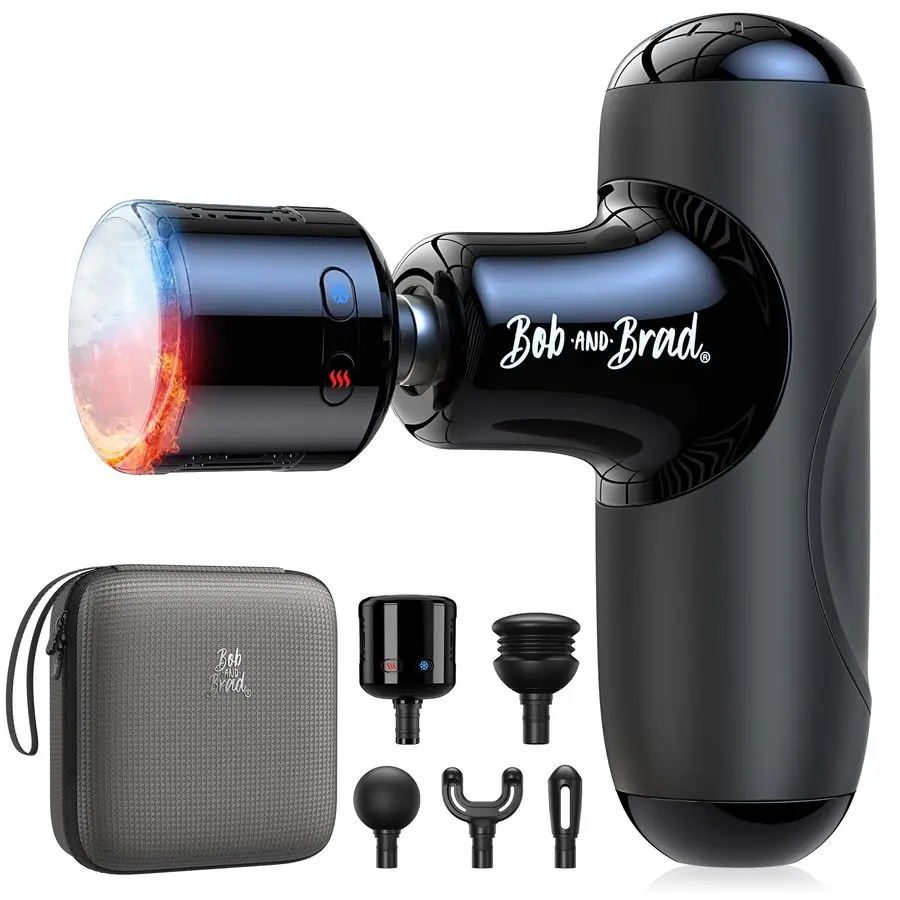

Q2 Pro Mini Massage Gun with Heat and Cold, PocketSized Deep Tissue Massager, HSA Portable Percussion Muscle Massager Gun, Ultra