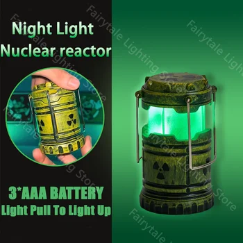 Simulation Nuclear Reactor Lantern Handheld Camping Light Halloween Party Decor Night…