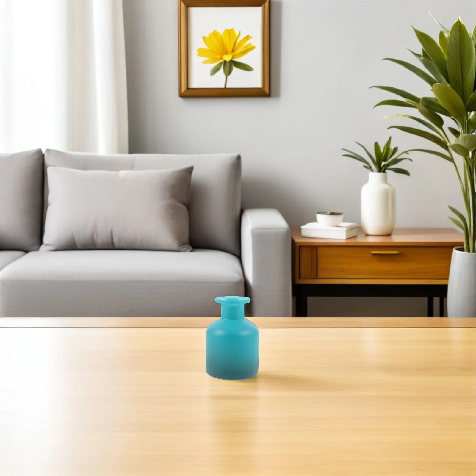 

2Pcs Glass Diffuser Bottles Refillable Cylindrical Essential Oil Storage Bottles for Home Car Room Scent Diffusers Aromatherapy