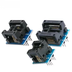 SOP16 to DIP8 Adapter+SOP8 150mil 200mil 208mil 209mil Socket Suitable for EZP2010 EZP2013 CH341A TL866CS TL866A Programmer