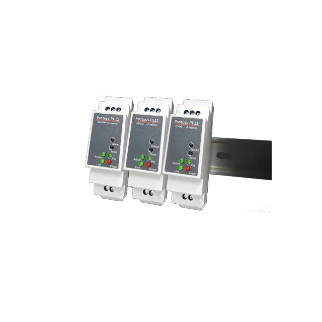 

AC110V~220V or DC Po-wer Rail Serial Port RS485 To Ethernet Converter Device Server Protoss-PE11