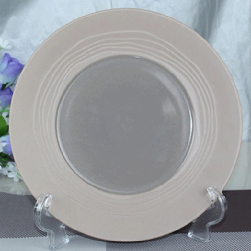 Plastic Display Stand Dish Rack Plate Bowl Picture Frame Photo Pedestal Holder Dropship