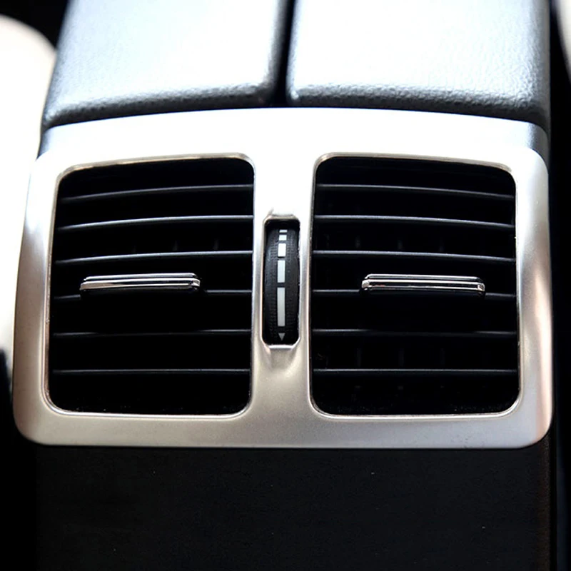 

Точная автомобильная задняя часть кондиционера, декоративная рамка, наклейка на воздуховыпускное отверстие для Mercedes Benz C Class W204 2009-2014