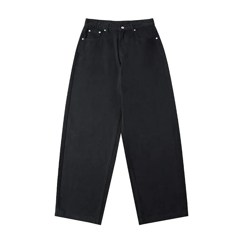 American Style Casual Pants Three Colors Loose Wide Leg Trousers for Men And Women Summer Loose Straight Leg Trousers