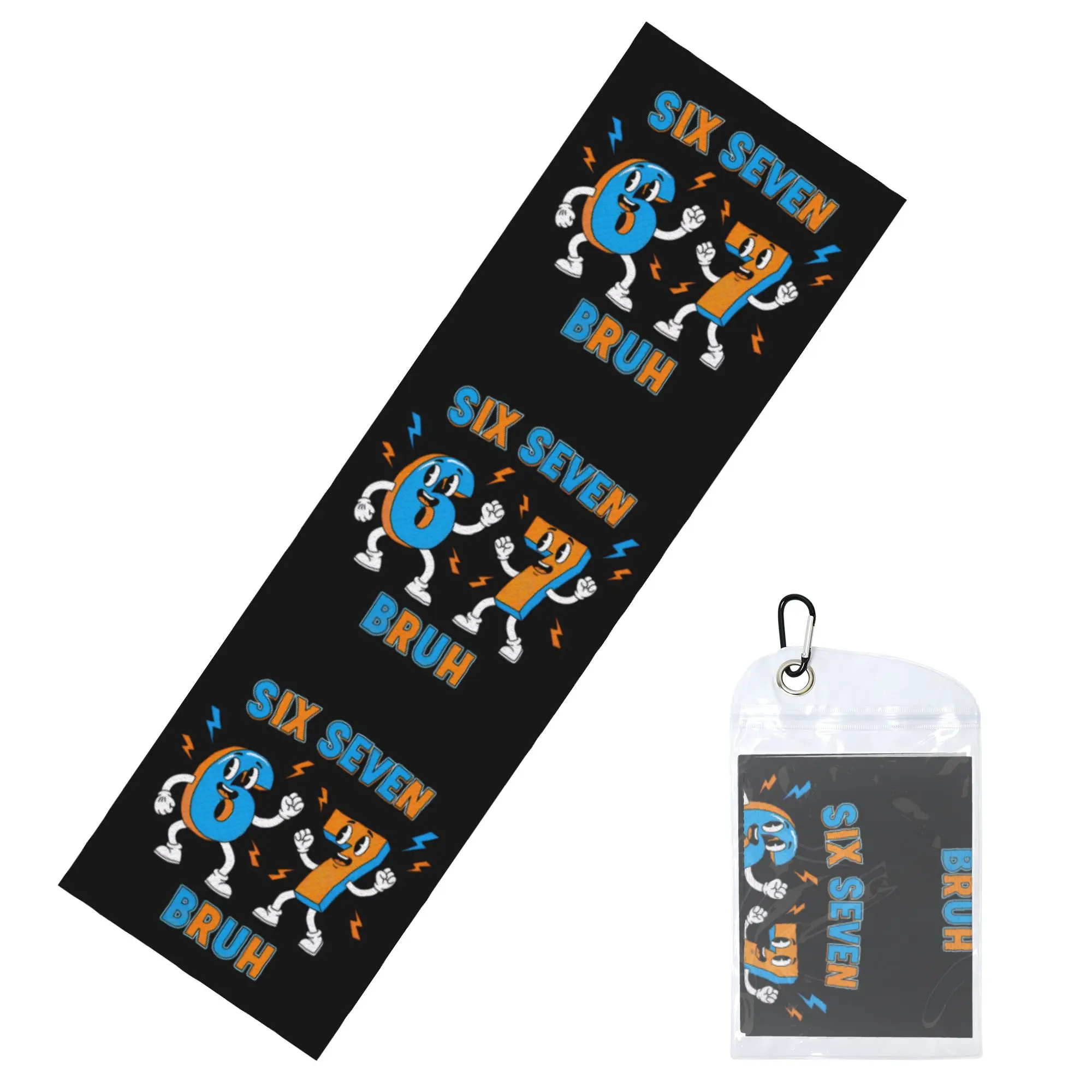Meme 67 Six Seven 6 7 Italian Brainrot Towel Quick Drying  Super Soft  Running Towels