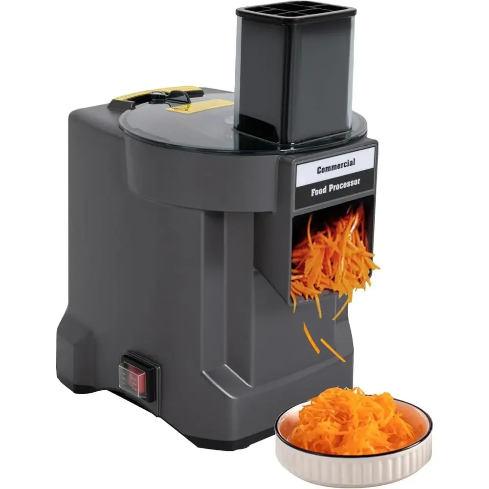 

3-In-1 Commercial Vegetable Prr,110V Electric Vegetable Chopper Salad Maker,Multiunctional Chopper Vegetable Cutter Slicer Dicer