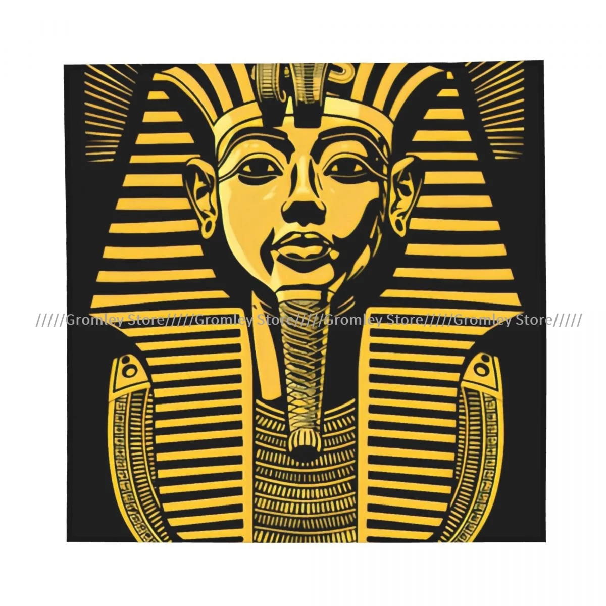 The Pharaoh Of Egypt Background Square Towel Multifunctional Neck Scarf Hair Bandana