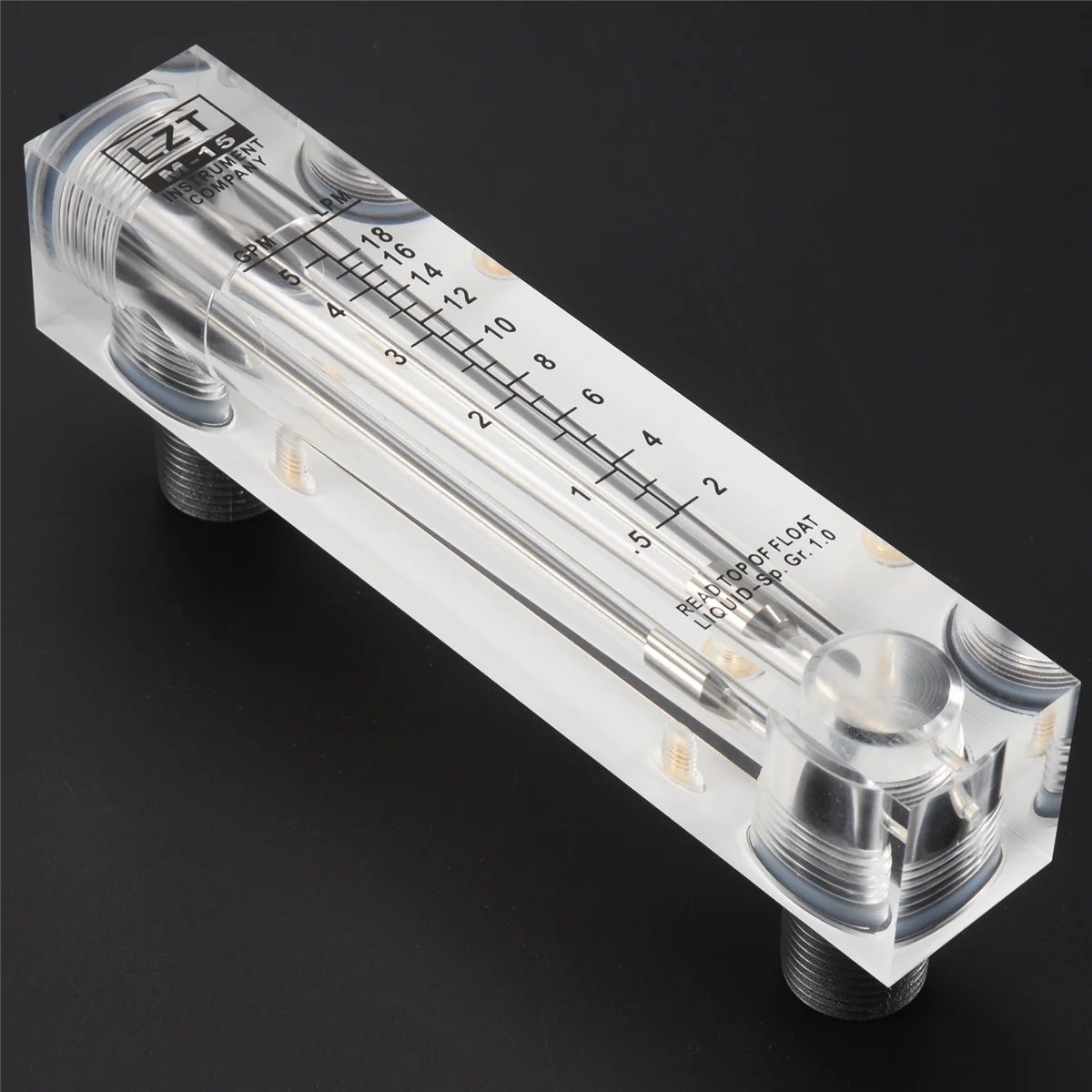 【قسيمة مستخدم جديدة!】0.5-5 GPM 2-18 LPM مقياس الجريان من نوع لوحة تدفق المياه