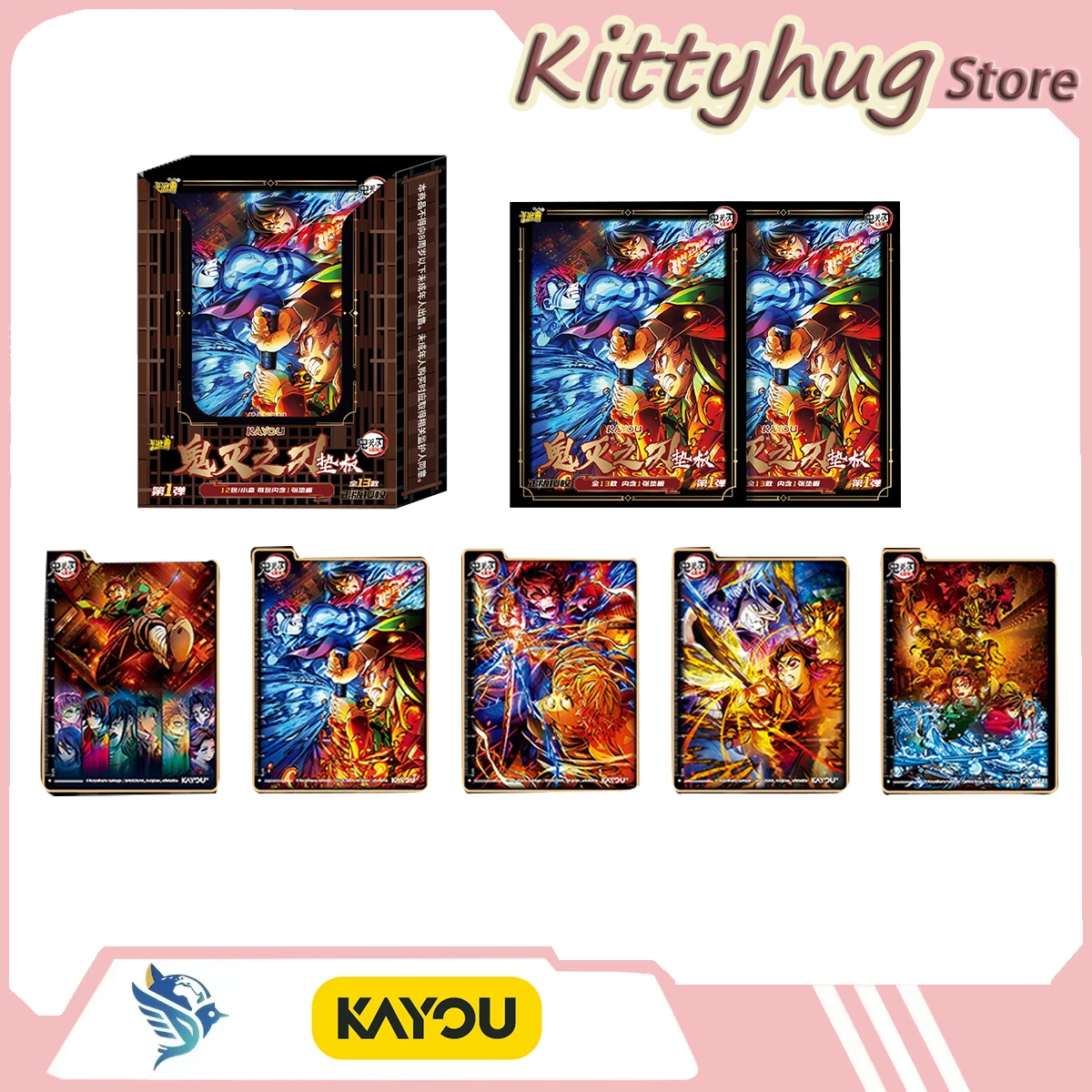 

Канцелярские принадлежности Kayou Demon Slayer Infinite City Chapter: доска для рисования и письма с мультяшными персонажами для студентов