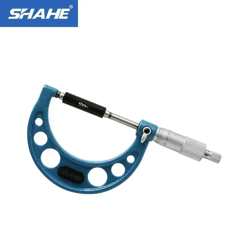 50-75 mm High Accuracy Hardened Alloy Probe Outside Micrometer Gauge Micrometer 0.01mm Precision Measuring Tools