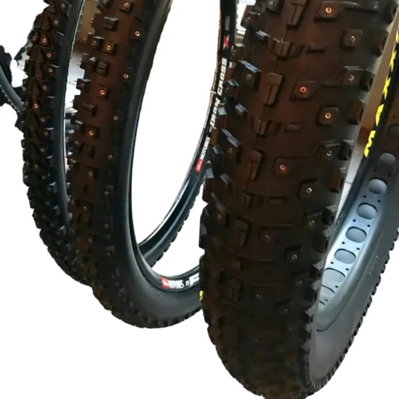 Studded Winter eBike Tire 27.5x2.1 Fat Bicycle Tyre Factory Ice Studded bike tires High Quality Bicycle Fat 27.5x2.1