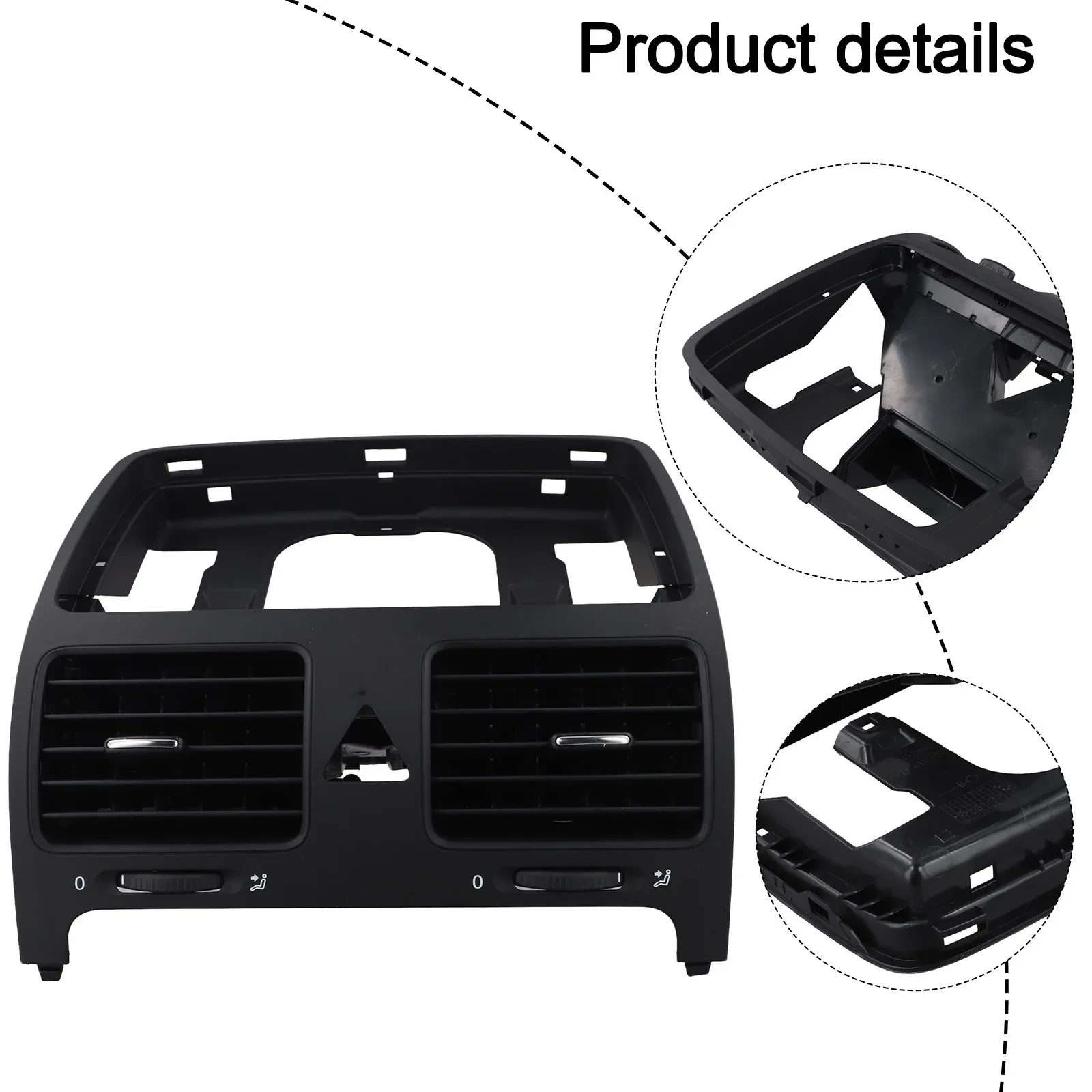 

Dashboard Air Vent Panel for Jetta MK5 2006 2011 and For Golf MK5 2004 2009 Reliable Fitment Easy Installation Guide