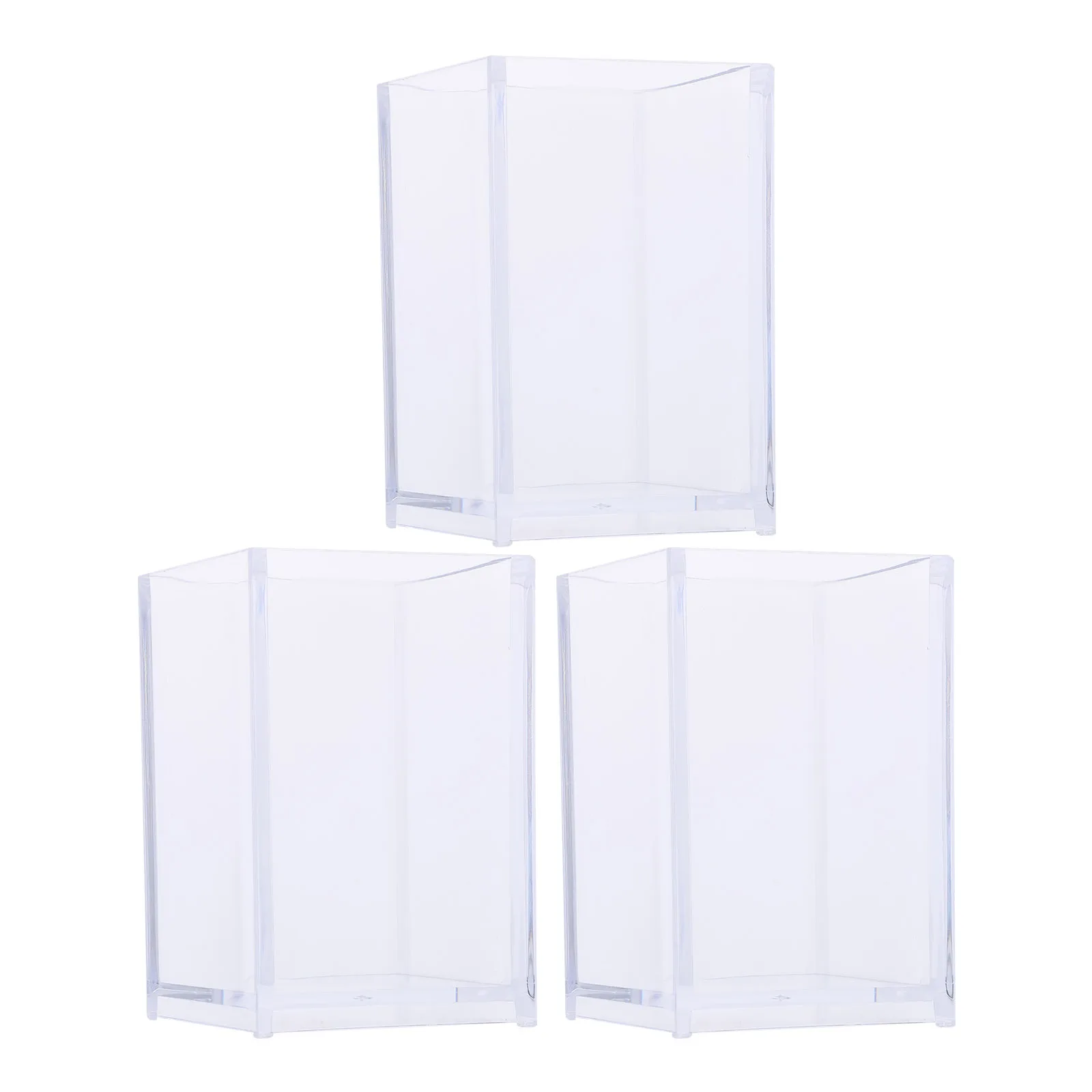 

Акриловый держатель для ручек, ваза, прозрачный контейнер для хранения, настольный органайзер, кисть C, сушеный цветок, студенческий декор, практичный