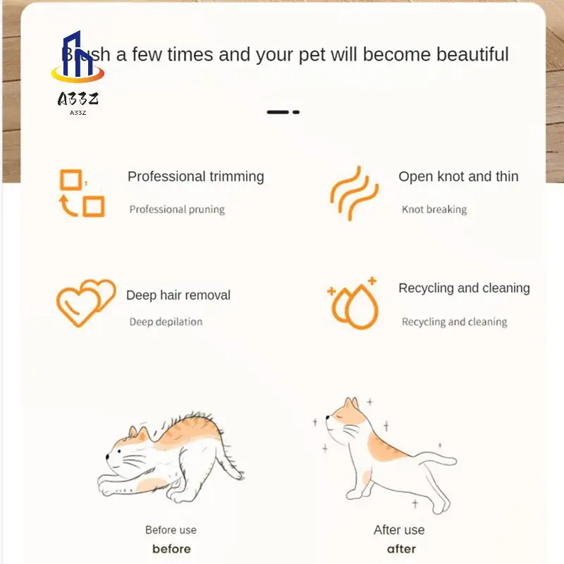 

A33Z-Dog Clipper Grooming Kit And Vacuum Pet Grooming Tools, Low Noise Dog Hair Remover Pet Grooming Supplies Cats EU Plug