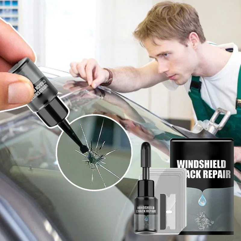 

Front Window Repair Kit Liquid Glass for Car Cracked Glass Repairing Automotive Windshield glass repair fluid Tools